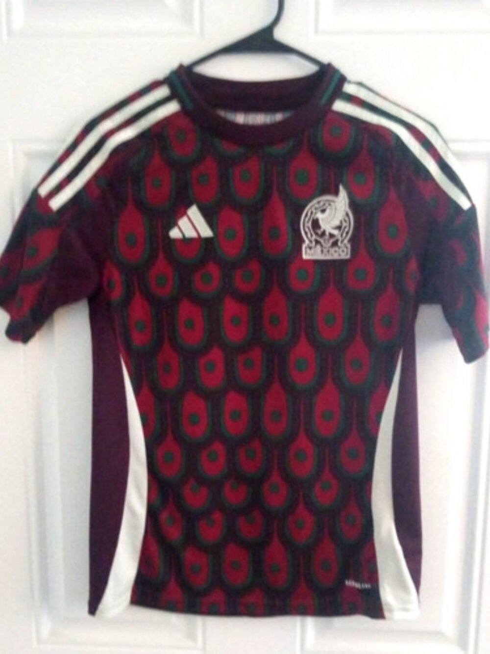 Mexico Adidas Soccer Jersey Mens AEROREADY Size L